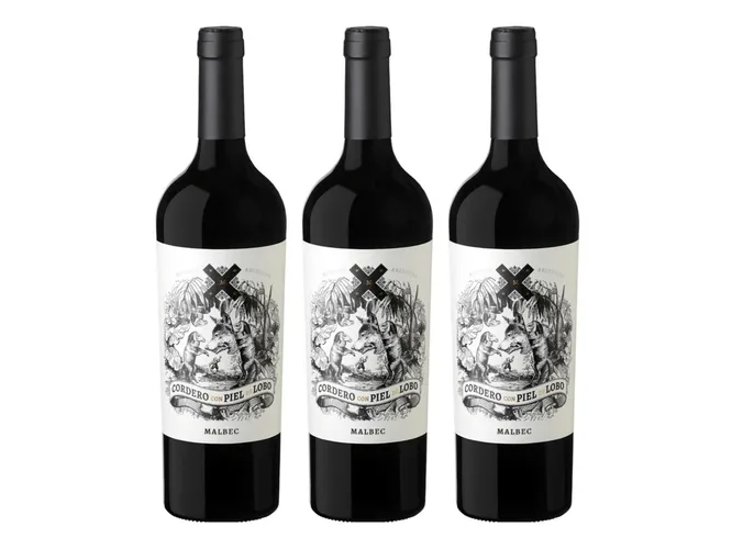 CORDERO PIEL DE LOBO MALBEC X750ML