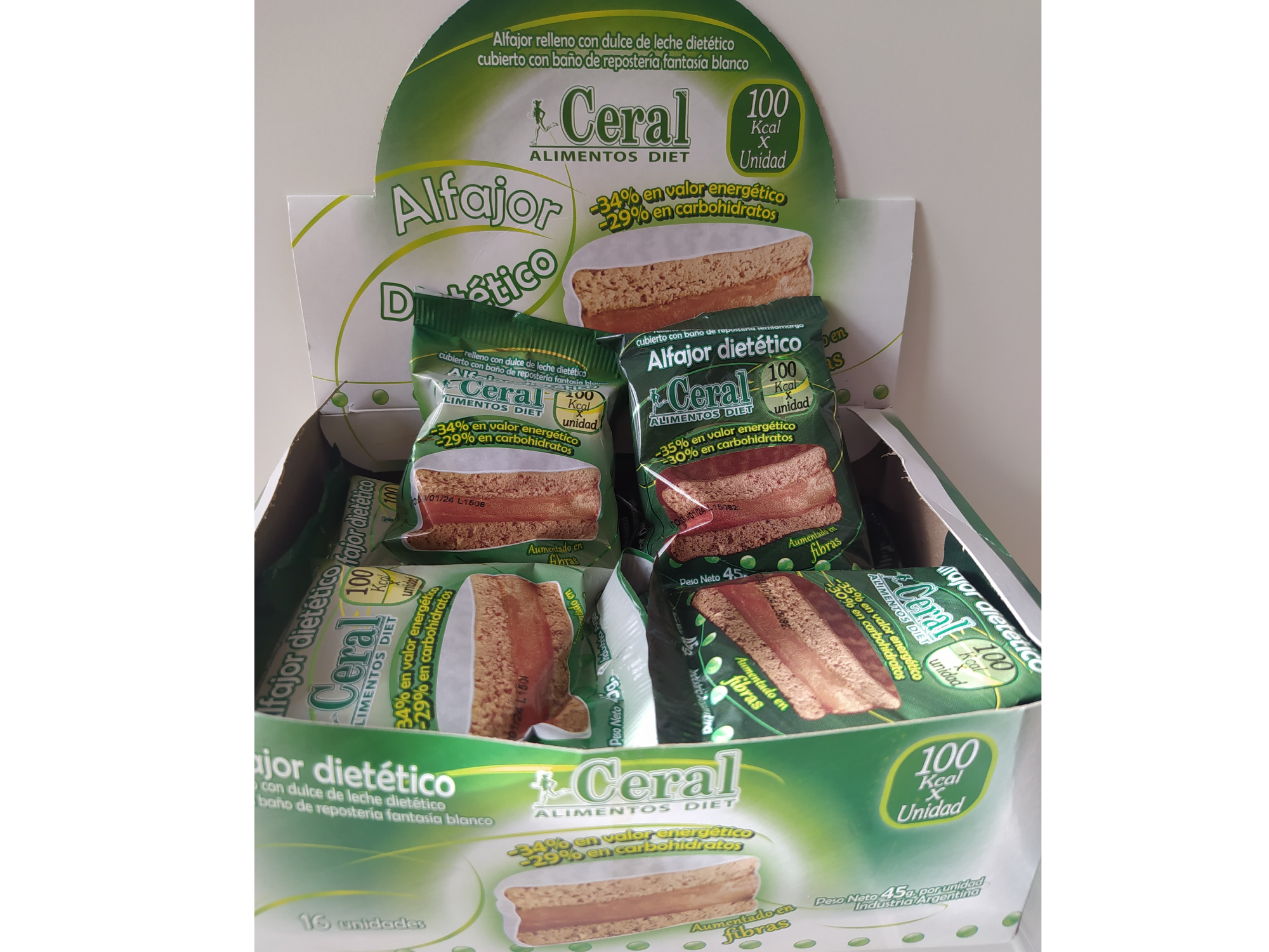 ALFAJOR DIETETICO CERAL