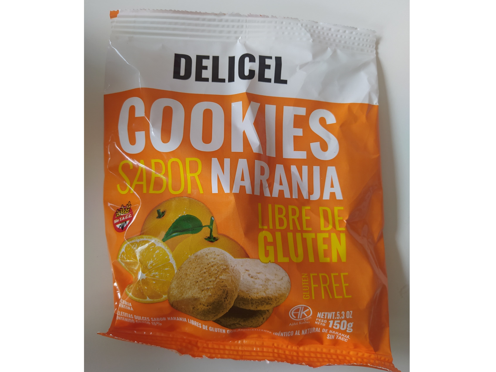 COOKIES SABOR NARANJA