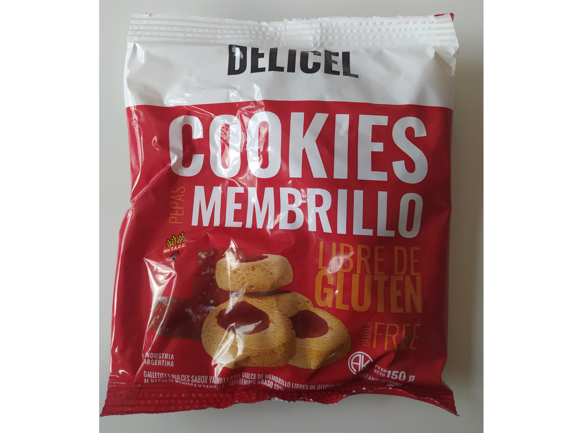 COOKIES MEMBRILLO DELICEL