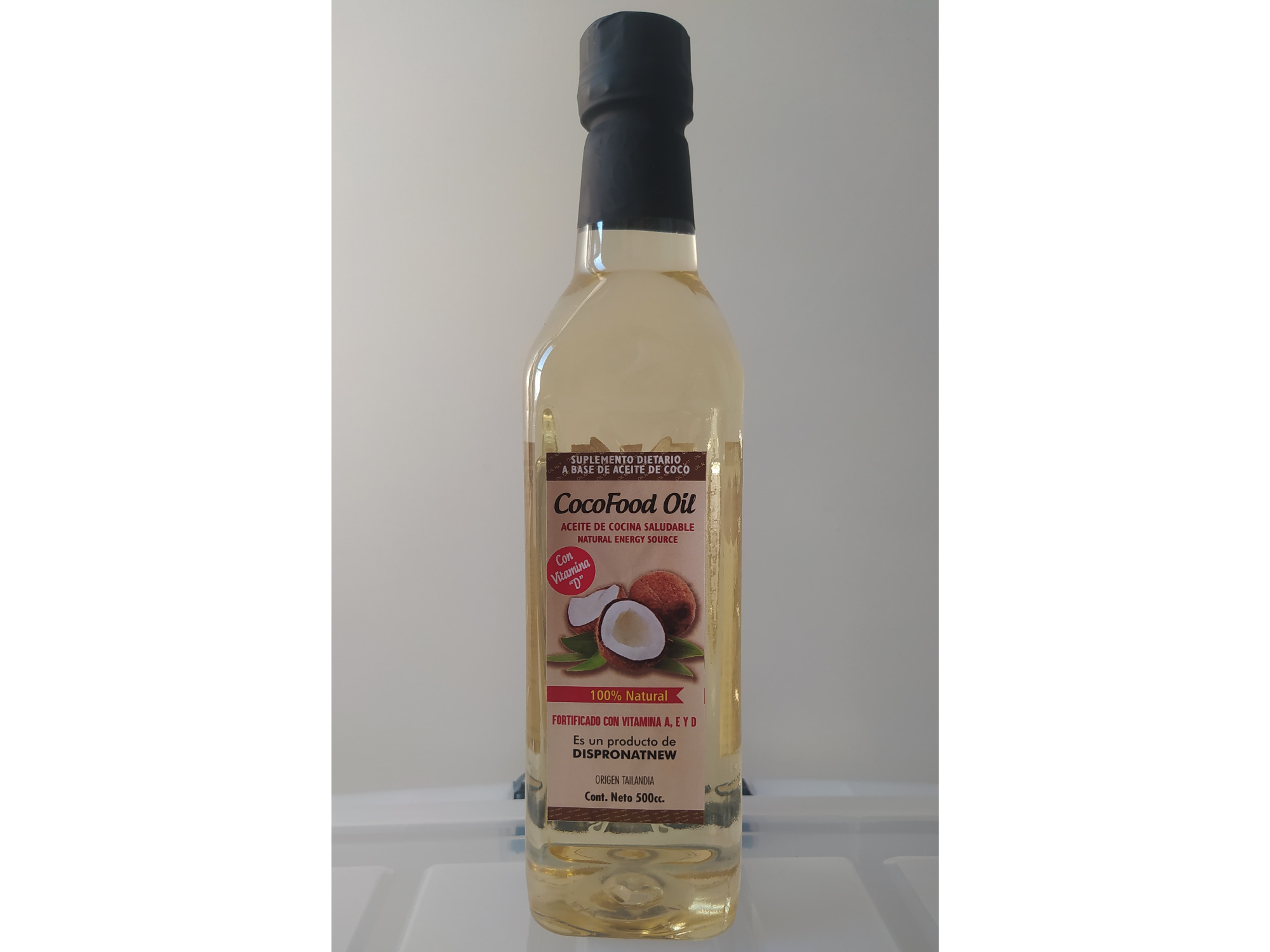 ACEITE DE COCO APTO COCINA x 500 cc