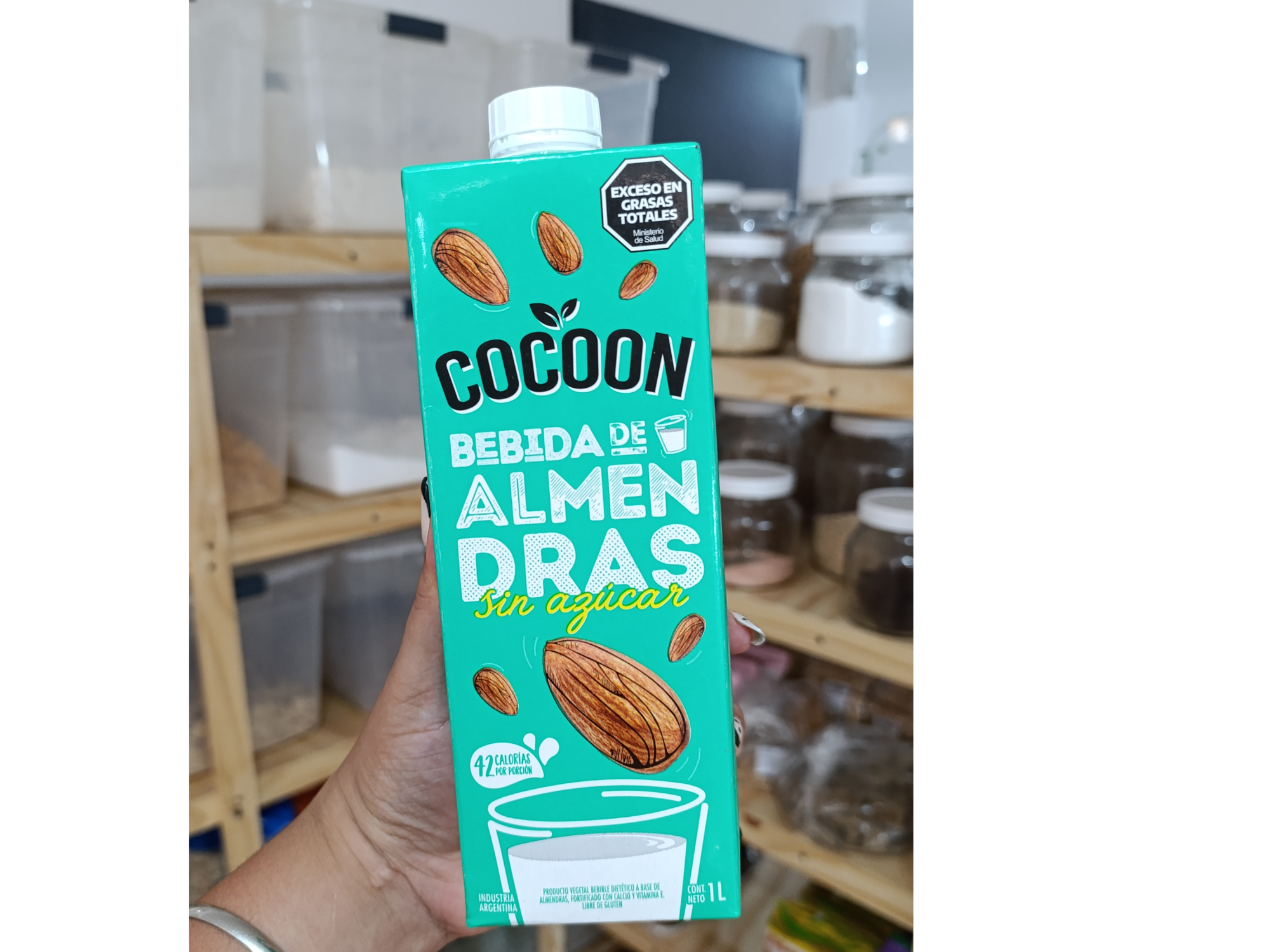 LECHE DE ALMENDRAS COCOON SIN ENDULZAR