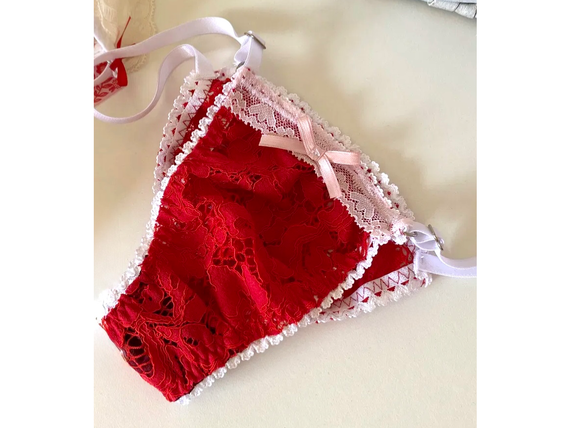 Panty tanga less - vedetina "Red"