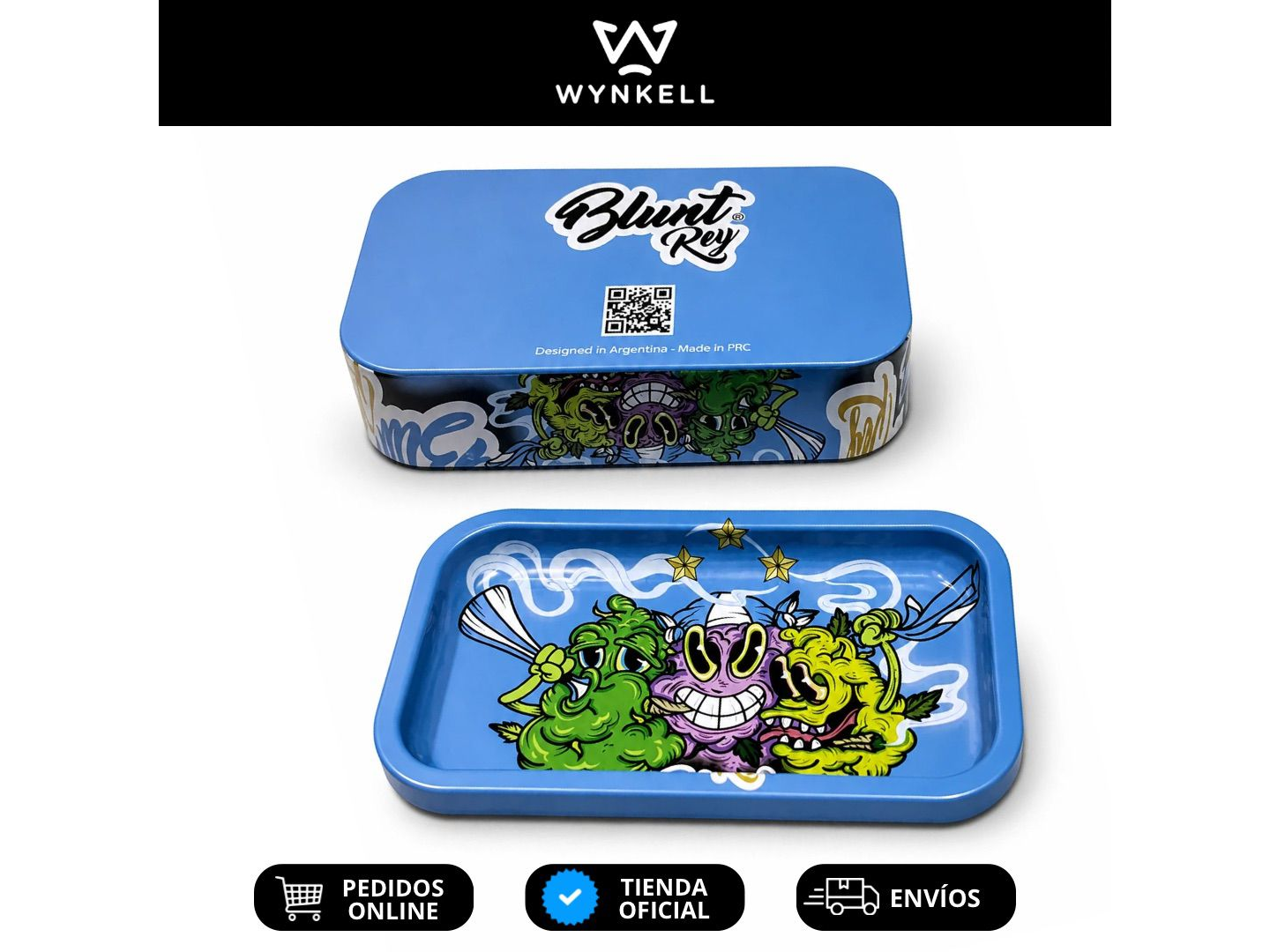 Porta Tabaco + Bandeja Blunt Rey