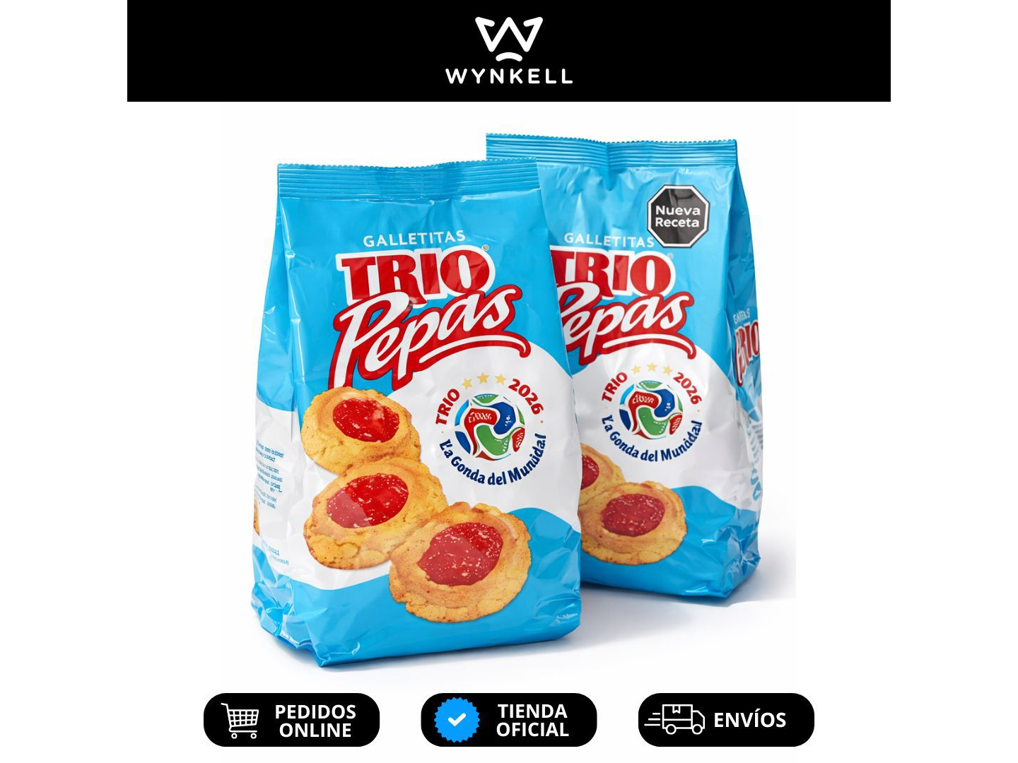 Galletita Trio Pepas