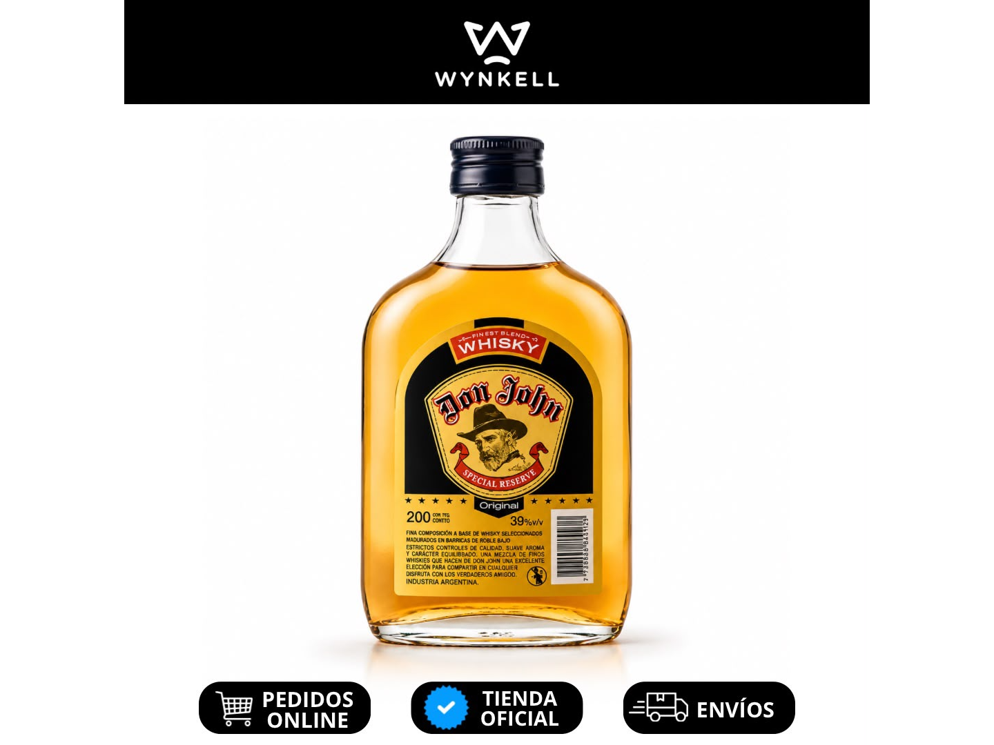 Whishky Don John 200ml.