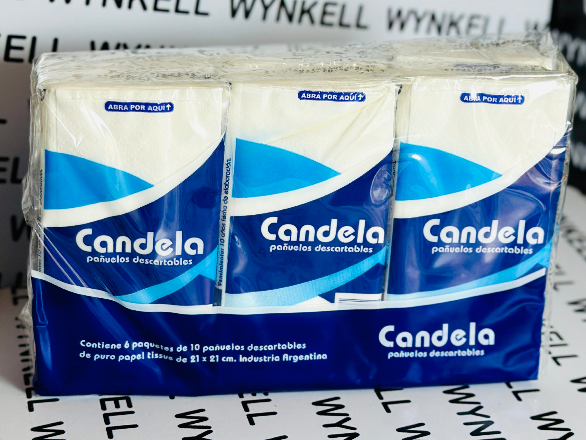 Pañuelos descartables x6u