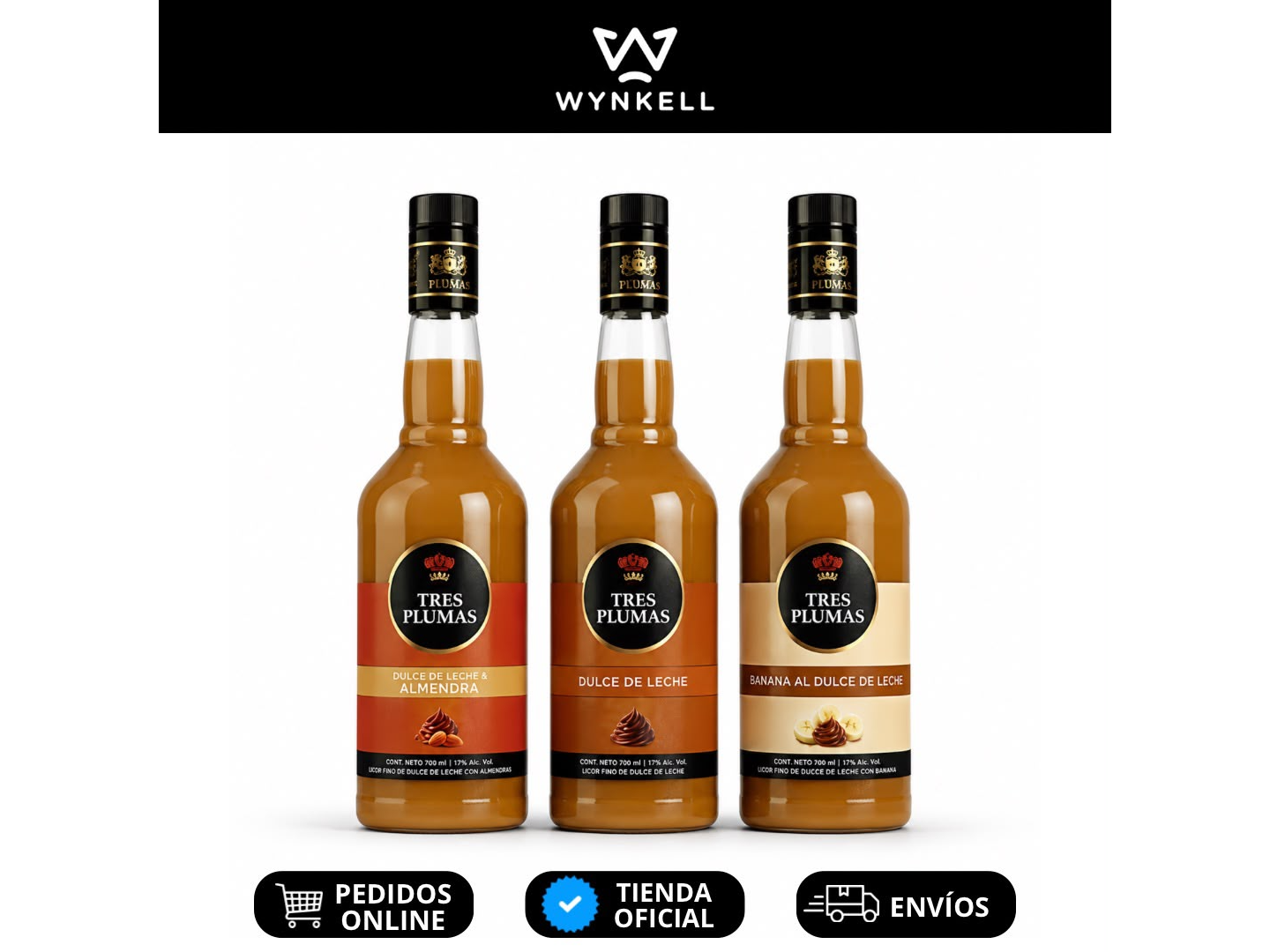 Tres Plumas 750ml.