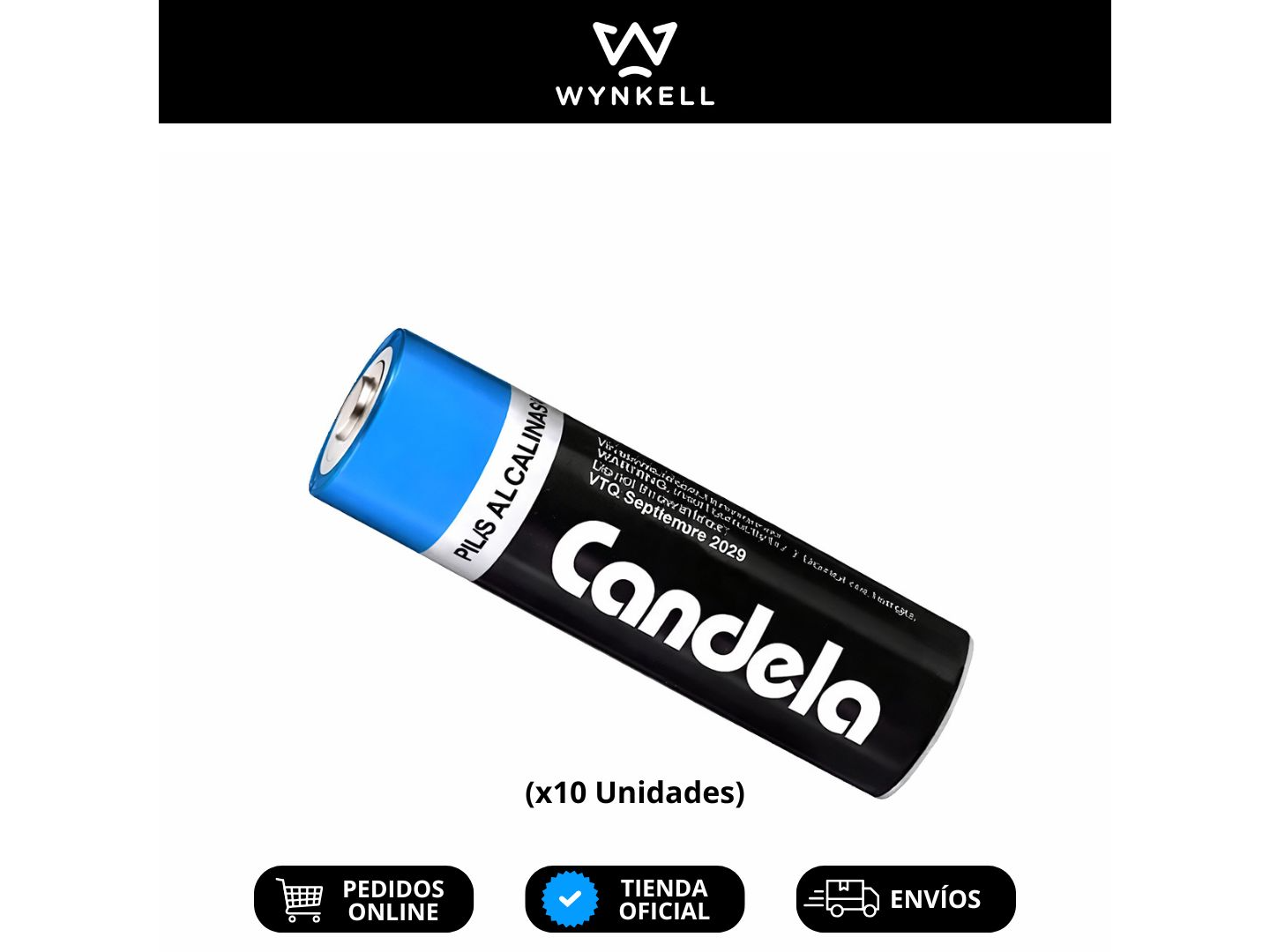 Pilas Candela (x10u)