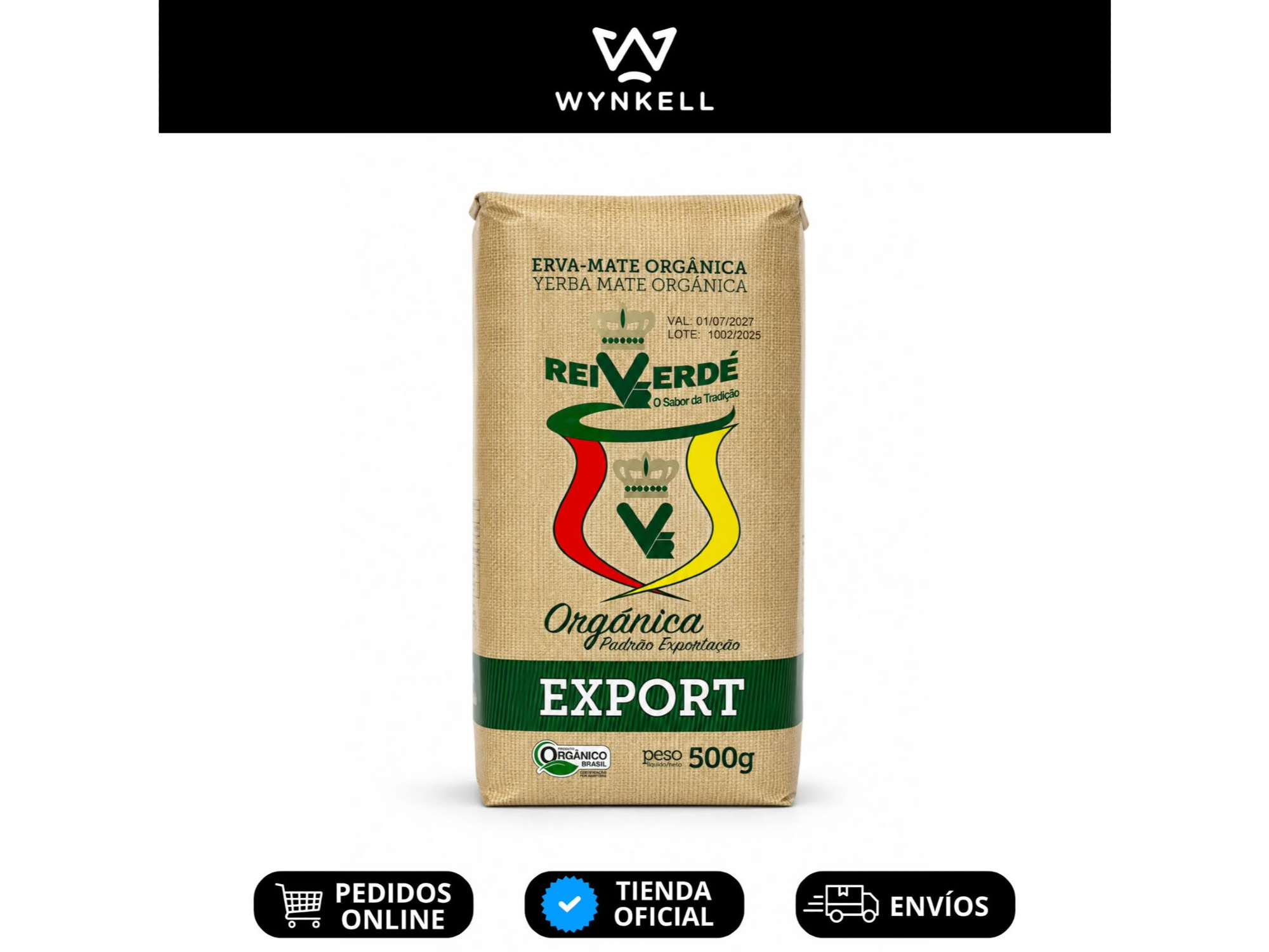 Rei Verde Organica 500g