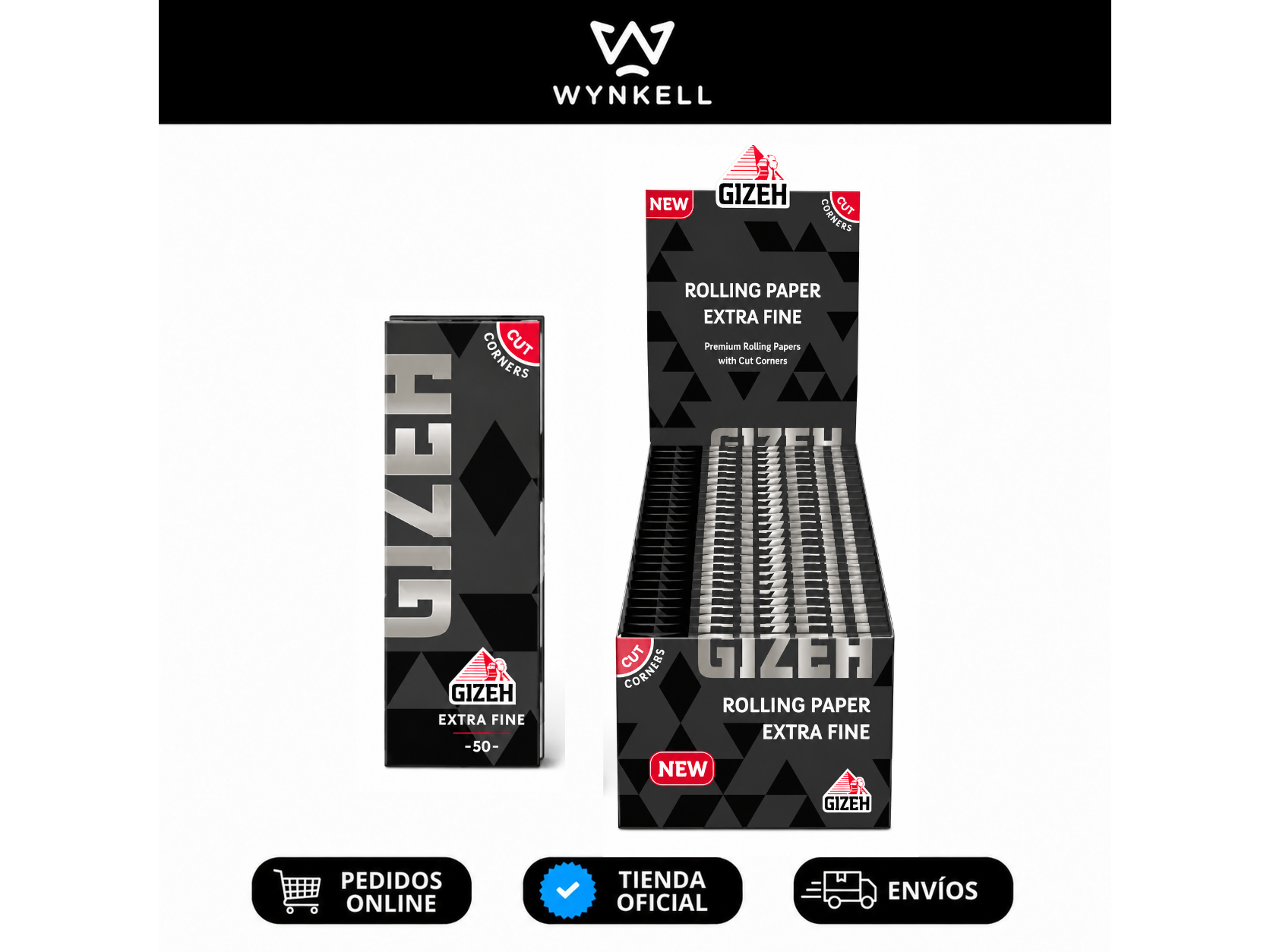Gizeh Black Corto