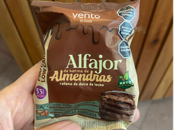 ALFAJOR KETO CON DDL
