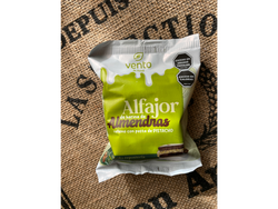 ALFAJOR KETO CON PISTACHOS Y CHOC. BLANCO