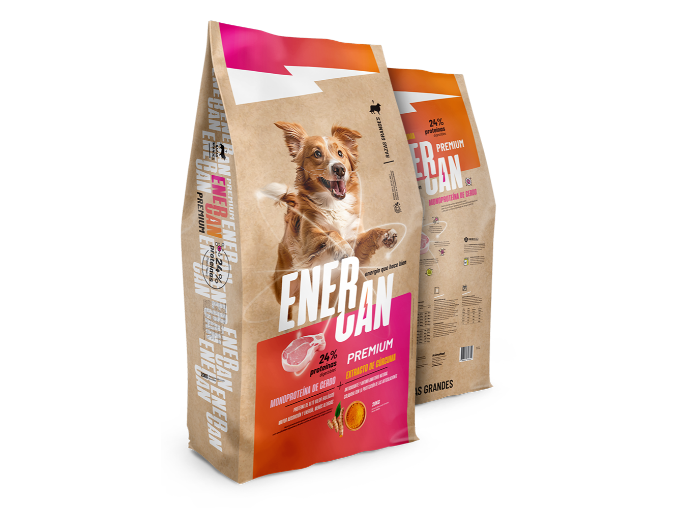 ENERCAN ADULTO CERDO SUELTO - 24% DE PROT.