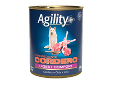 ALIM. HUMEDO AGILITY +DOG CORDERO 340GR