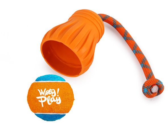 AFP - WOW PLAY LA FRONDER - JUGUETE DE BÚSQUEDA CON PELOTA DE TENIS