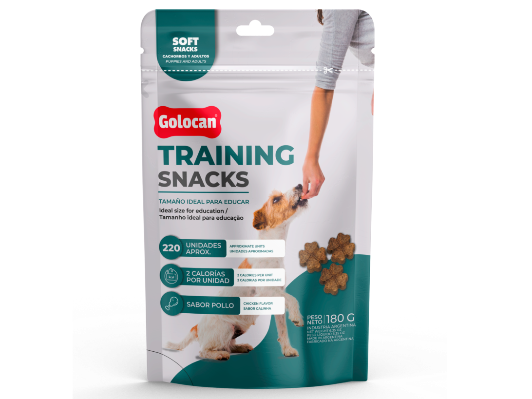 SNACKS GOLOCAN TRAINING - 180GR (220UNID APROX)