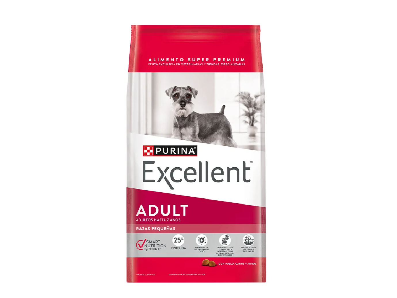 EXCELLENT ADULTO SMALL SUELTO - 25% DE PROT.