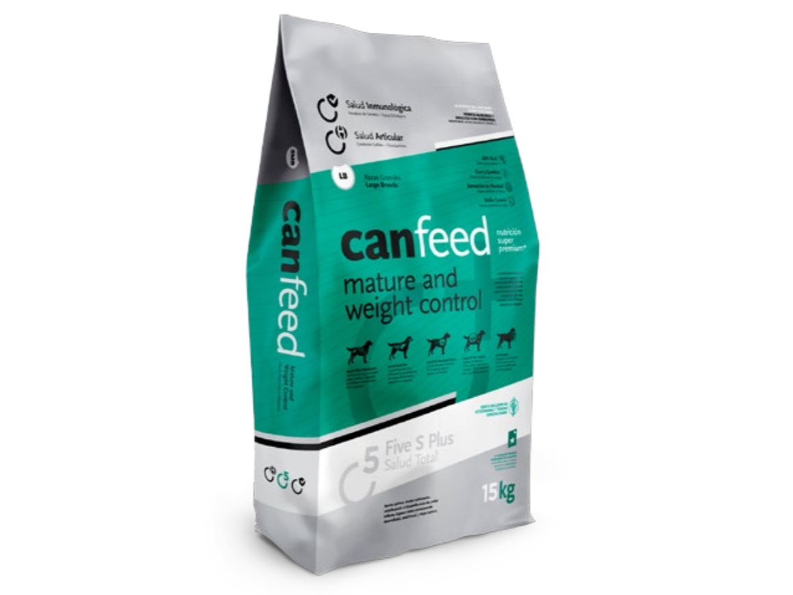 CANFEED MATURE & WEIGHT CONTROL SUELTO - 26% DE PROT.