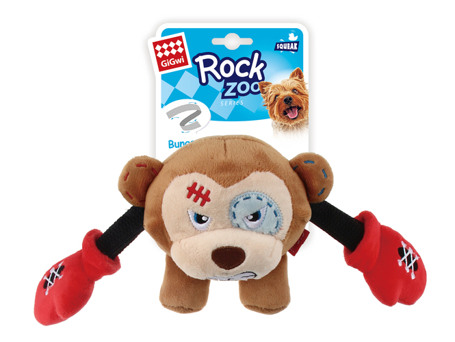 GIGWI PERRO - ROCK ZOO KING BOXER MONO
