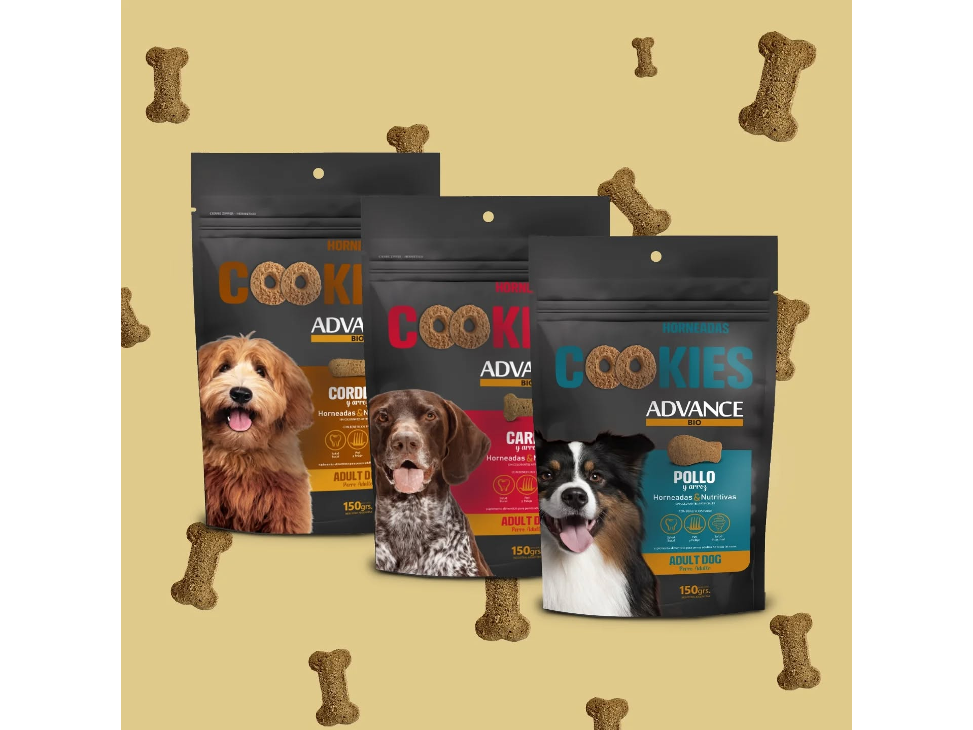 GALLETAS ADVANCE COOKIES - 150GR