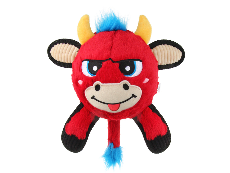GIGWI PERRO - JUMBALL PLUSH RED BULL "M"