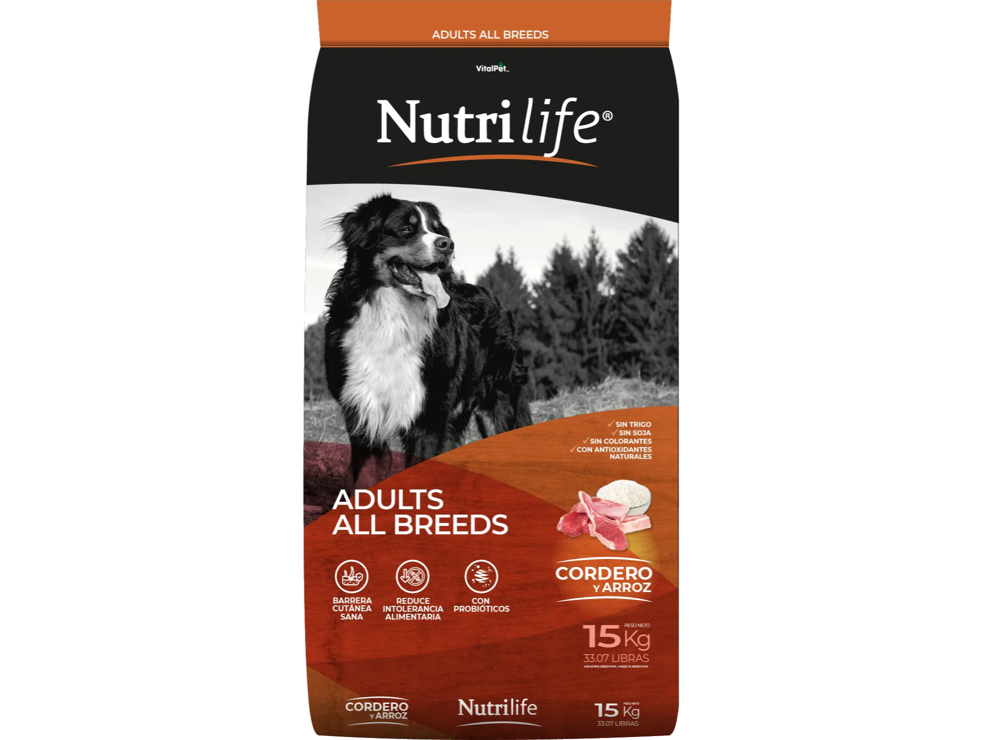 NUTRILIFE CORDERO ADULTO SUELTO - 25% DE PROT