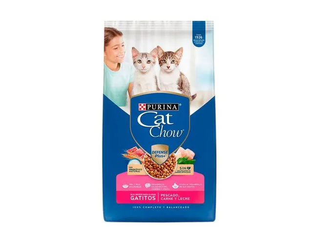 CAT CHOW GATITOS PESCADO, CARNE Y VEGETALES