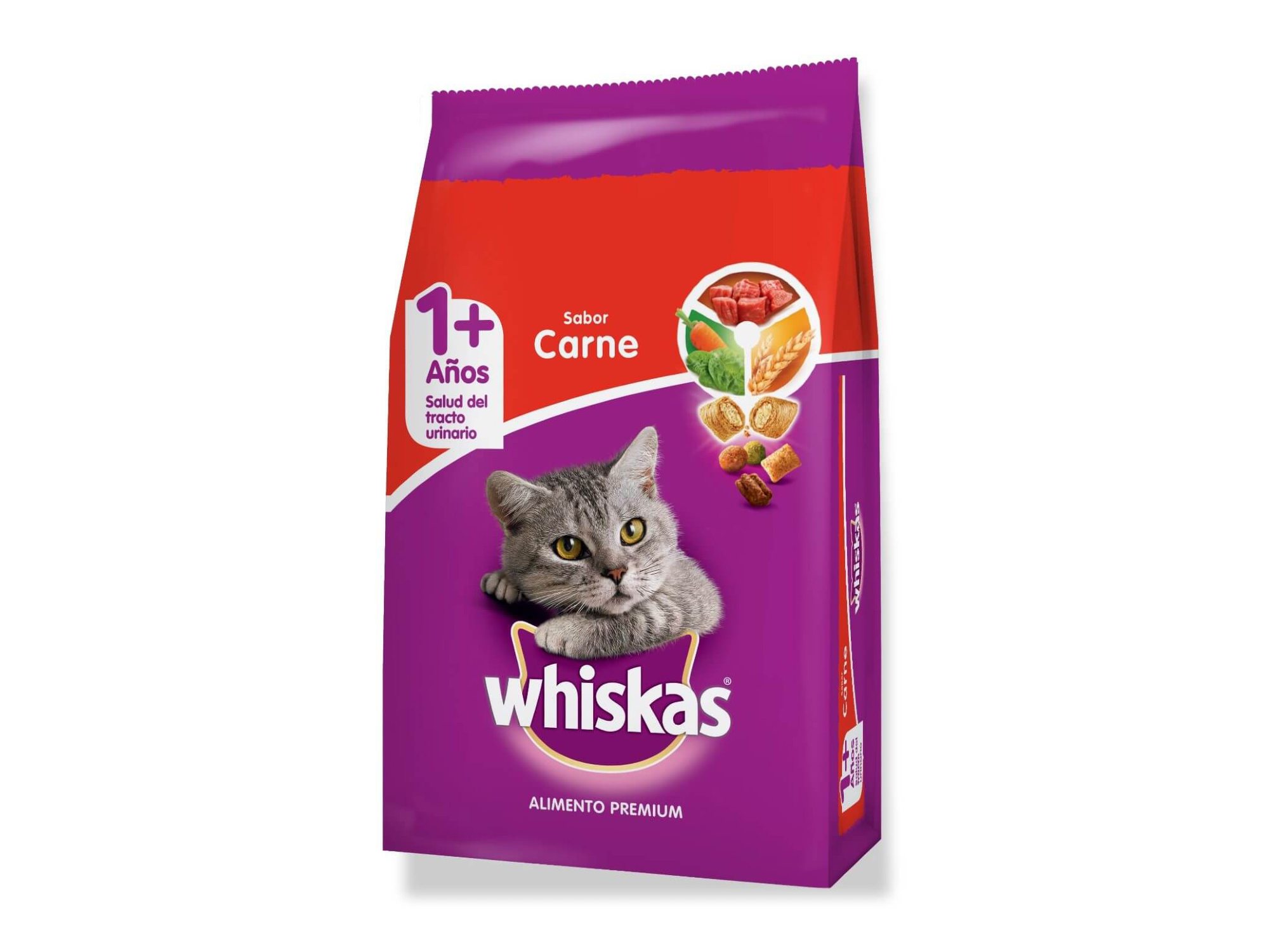 Whiskas Adultos Carne x1kg.