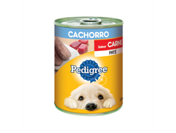 Pedigree Lata Cachorros Carne Pate x340gr.