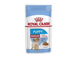 Royal Canin Pouch Perros Cachorros Medianos x140g.