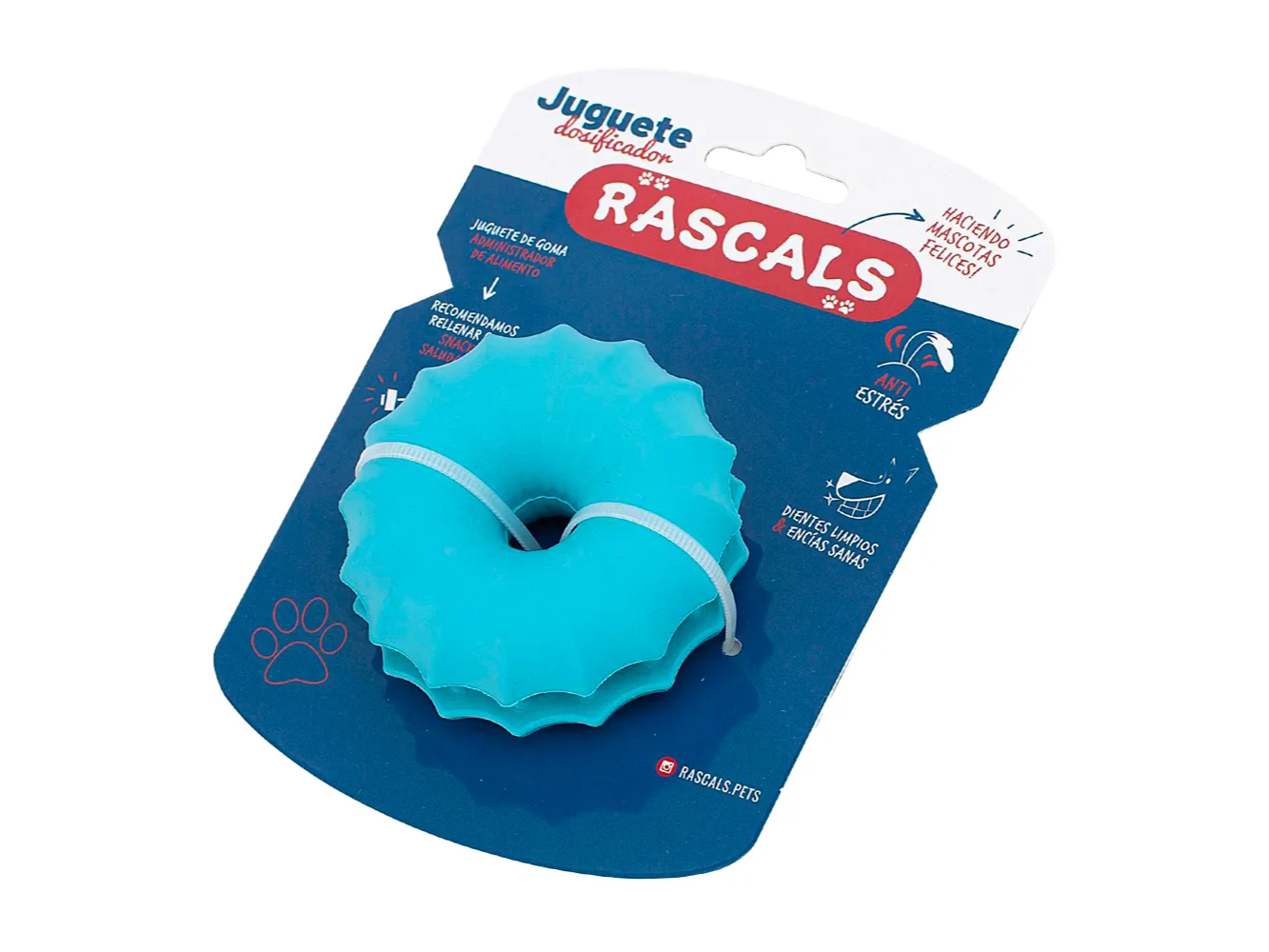 Rascals Galletita Dispenser Azul