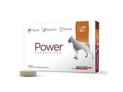 Power Comprimidos - Perros 20.1kg. a 30kg.
