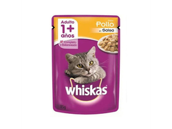 Whiskas Pouch Adultos Pollo Salsa x85.