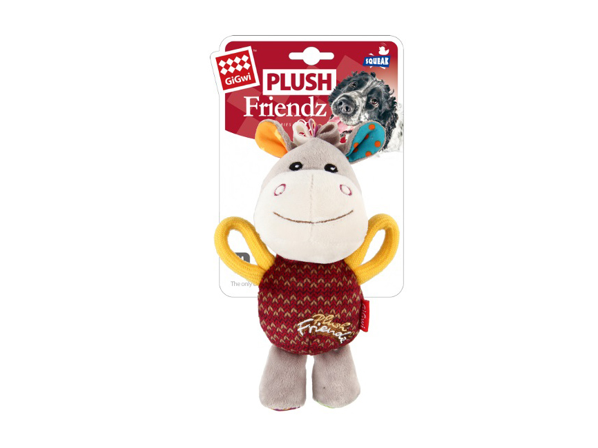Gigwi Plush Friendz Donkey con Chifle