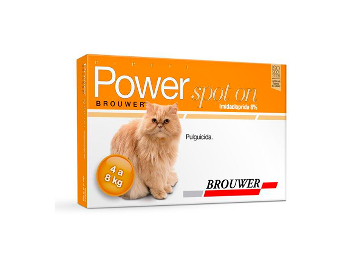 Power Spot On Pipeta Gatos 4 a 8kg.