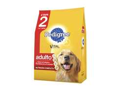 Pedigree Adultos Carne Pollo Cereales x1kg.