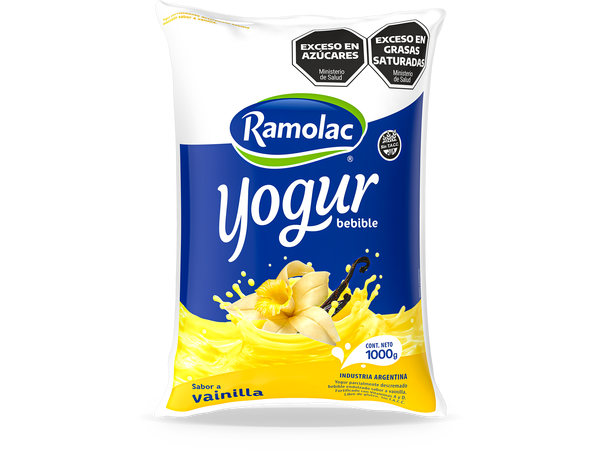 YOGUR RAMOLAC frutilla/vain X 1L
