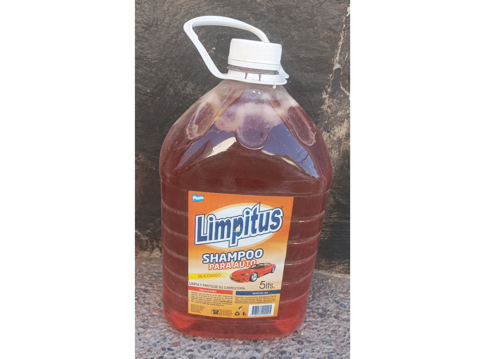 SHAMPOO PARA AUTOS X 5L LIMPITUS