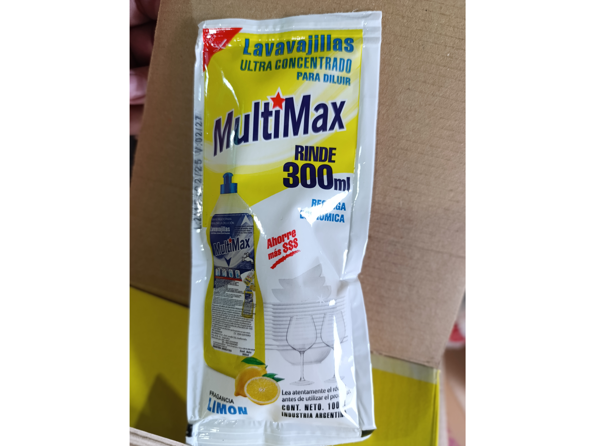 LAVAVAJILLA CONCENTRADO MULTIMAX 100CC - RINDE 300CC