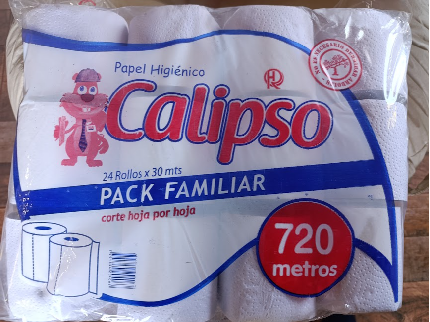 PAPEL HIGIENICO BLANCO X 24 ROLLOS DE 30 M