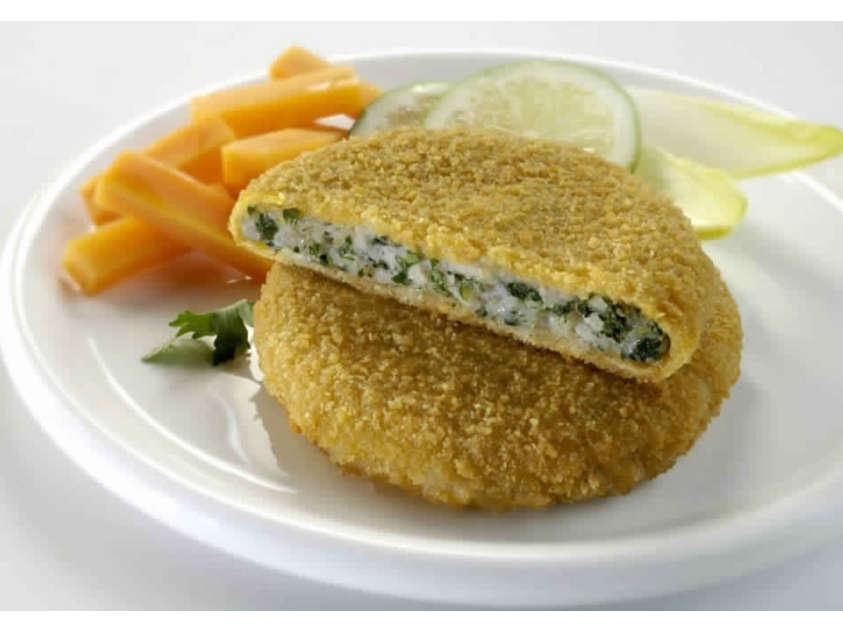 Medallones de merluza con espinaca de La Mare