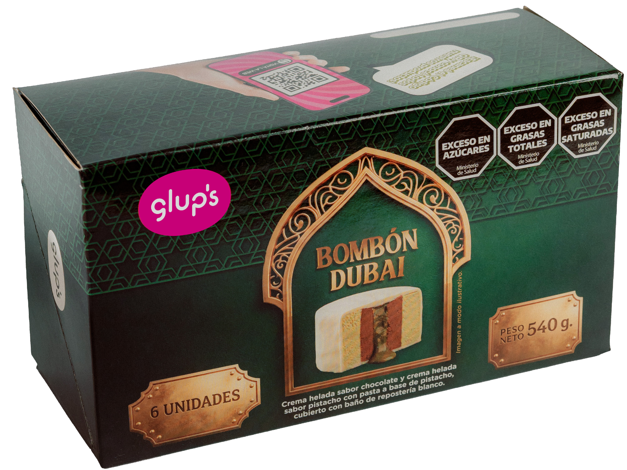 Bombón Dubai x6