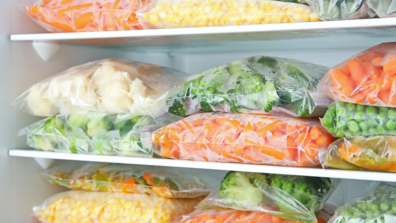 Verduras congeladas