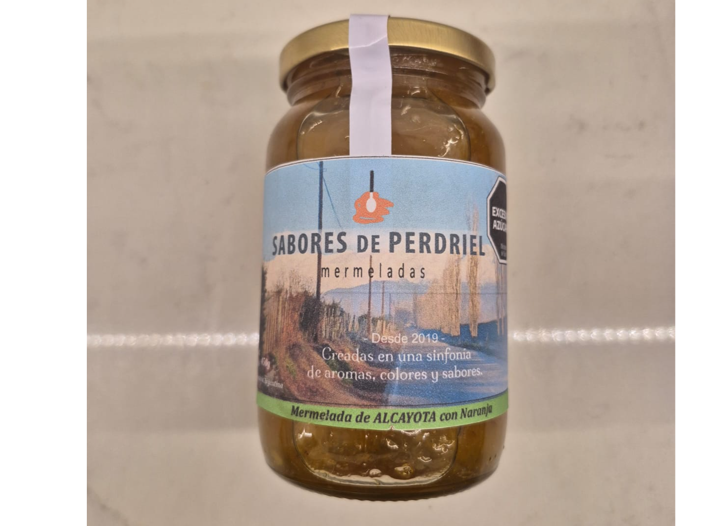 Mermelada de alcayota con naranja Sabores de Perdriel x 450 gr