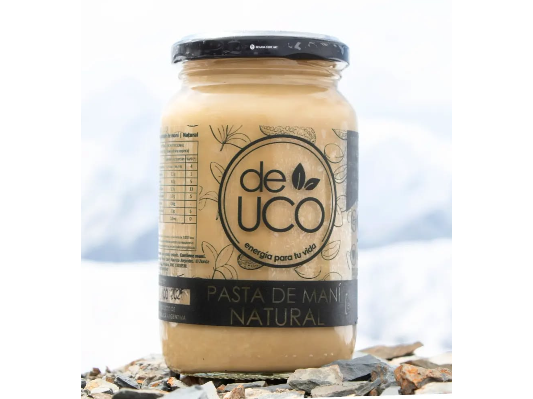 Pasta de maní "De Uco" x 390 gr.