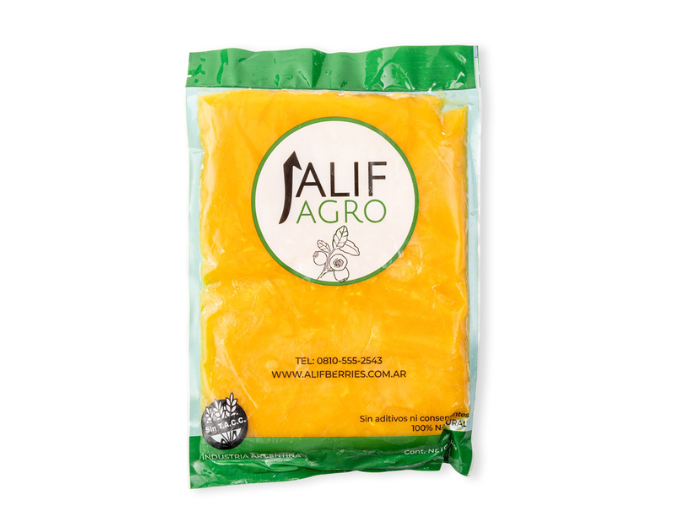 Pulpa de maracuyá sin semillas x 1 kg