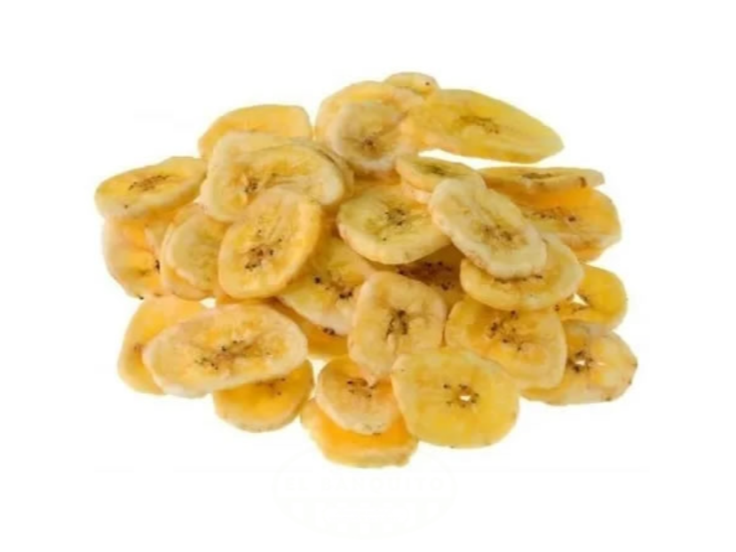 Banana desecada (en rodajas)