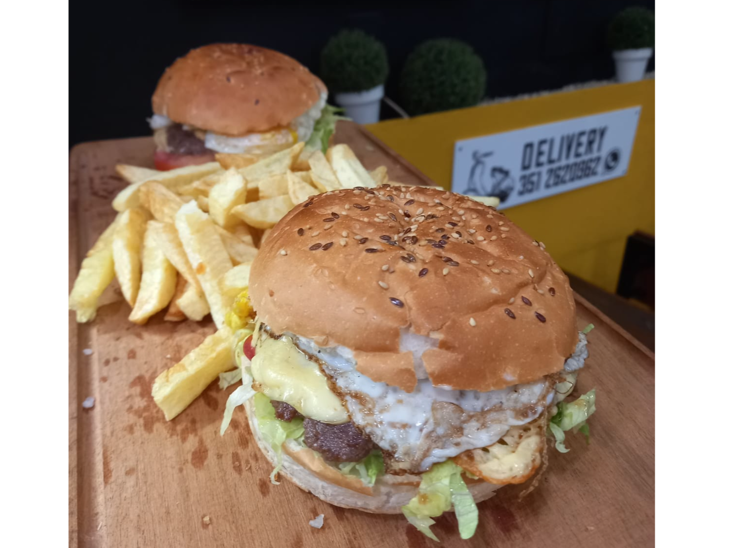 2 Hamburguesas XXL Gigantes