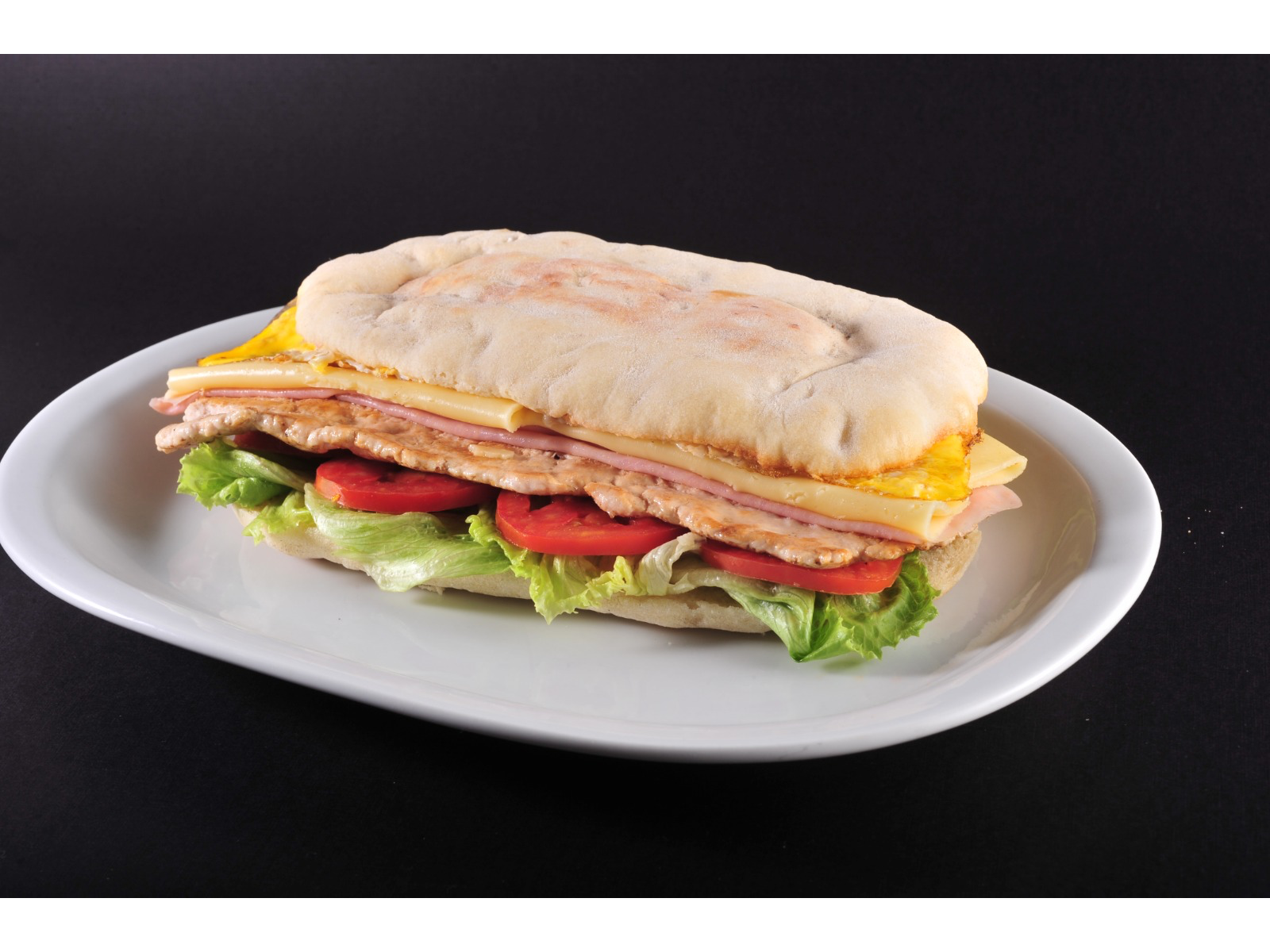 Sandwich de Milanesa Pollo C/PAPAS 20cm